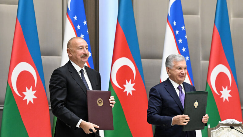 Azərbaycan-Özbəkistan: strateji müttəfiqlər əbədi dostluğu rəsmiləşdirdi