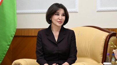 Ziroat Mirziyoyeva Mehriban Əliyevanı təbrik etdi