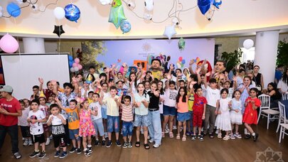 Heydər Əliyev Fondu qayğıya ehtiyacı olan uşaqlar üçün tədbir keçirdi