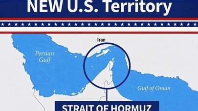 Tramp buranı xəritədə ABŞ ərazisi kimi göstərdi