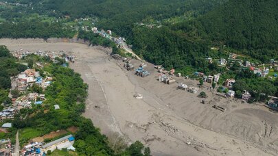 Nepalda daşqın nəticəsində ölənlərin sayı 616-ya çatdı