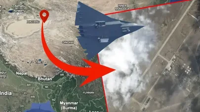 Çin ABŞ-a meydan oxuyur - Gizli hərbi obyekt inşa edilir 
