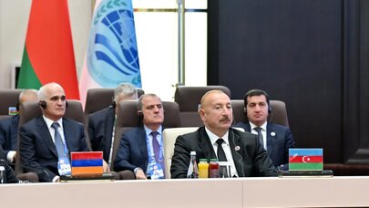Prezident: Azərbaycan beynəlxalq münasibətlərdə çoxtərəfliliyə töhfə verməyə davam edəcək