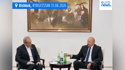 "Euronews" İlham Əliyevin Məsud Pezeşkianı "İstisu"ya qonaq etməsini yayımladı