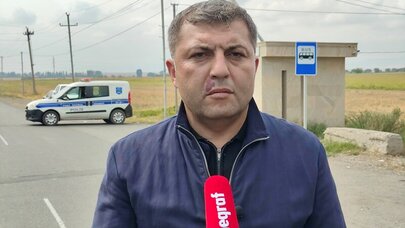 Goranboy FHK-nin sədri:Xoşbəxtlikdən heç bir fəsad qeydə alınmayıb, tələfat yoxdur