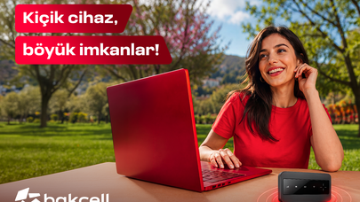 Bakcell Mi-Fi ilə interneti özünlə apar və harada olsan, onlayn qal