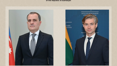 Ceyhun Bayramov litvalı həmkarı ilə regiondakı cari vəziyyəti və sülh prosesini müzakirə etdi
