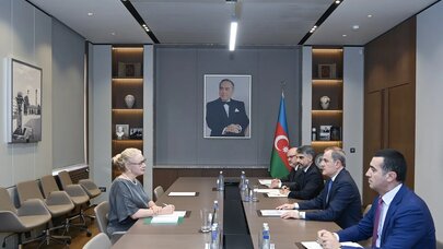 Ceyhun Bayramov İsveçin yeni səfiri ilə görüşdü