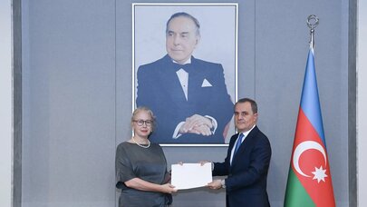 Ceyhun Bayramov İsveçin yeni səfiri ilə görüşdü