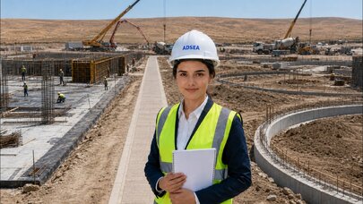 Bu ərazidə kanalizasiya kollektoru və tullantı sutəmizləyici qurğu tikilir