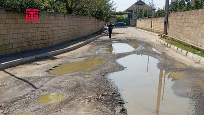 Mingəçevirdə antisanitar vəziyyət yarandı - FOTO