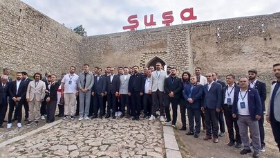 Üç ölkədən olan azərbaycanlı din xadimləri Şuşaya səfər etdi - YENİLƏNDİ