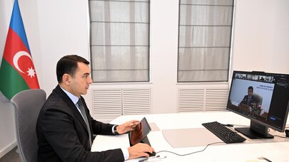 Adil Kərimli ICESCO Baş Konfransının sessiyasında iştirak etdi - FOTOLAR