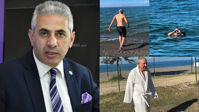 Paşinyan göldə hamam xalatı geyinən yeganə insandır - Kazaryan