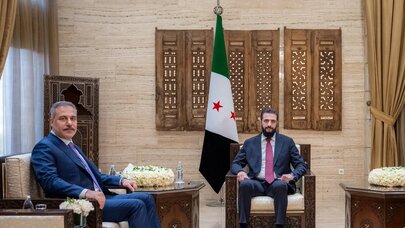 Şaraa ilə Hakan Fidan görüşdü: Regiondakı son hadisələr müzakirə olundu