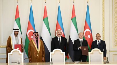 Azərbaycanla Birləşmiş Ərəb Əmirlikləri arasında 6 sənəd imzalandı