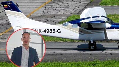 Türk iş adamının təyyarəsinin qalıqları tapıldı -  Dağın yamacına çırpılıb 