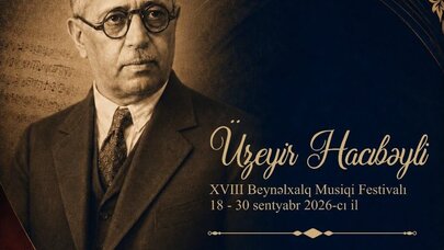 Üzeyir Hacıbəyli XVIII Beynəlxalq Musiqi Festivalı başlayır
