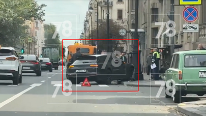 Milyarder xanımının “Porsche”si qəzaya uğradı - VİDEO