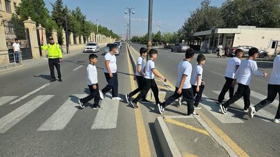 Hacıqabulda "Diqqət uşaqlar" devizi altında tədbir keçirildi