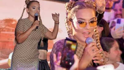 Demet Akalının konsertində gərgin anlar:  “Hər tərəfimi əllədi!” - VİDEO