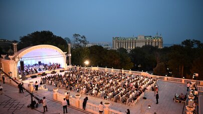 Filarmoniyada Üzeyir Hacıbəyli festivalının açılış mərasimi keçirildi - FOTO
