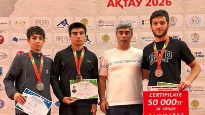 Boksçularımız Qazaxıstanda üç medal qazandılar