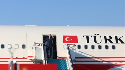 Ərdoğan böyük nümayəndə heyəti ilə ABŞ-a getdi