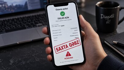 Süni intellektlə hazırlanan saxta qəbzlər: Aldanmamaq üçün bunlara diqqət edin!