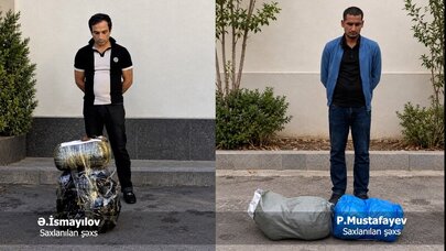 Bakıda 31 kiloqram narkotik vasitə aşkarlandı - VİDEO