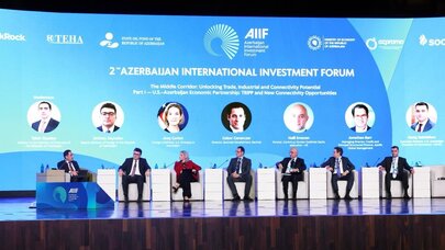 “Orta Dəhliz: regional ticarət, bağlantı və dəyər zəncirləri” mövzusunda panel sessiya keçirildi