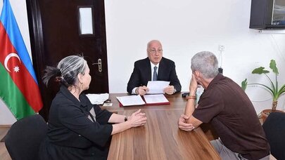 Zakir Fərəcov sakinlərlə səyyar görüş keçirdi - FOTO