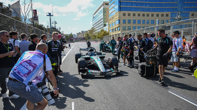 Formula 1 Azərbaycan Qran-Prisinin əsas yarışına start verildi