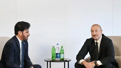 İlham Əliyev Beynəlxalq Avtomobil Federasiyasının prezidenti ilə görüşdü