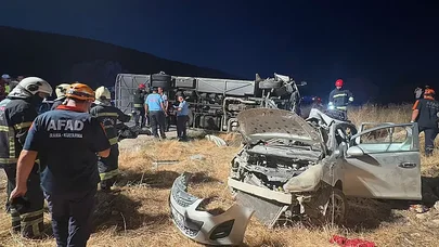 Türkiyədə ağır avtobus qəzası: ölən və yaralananlar var