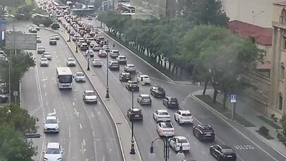 Bakıda bu yollarda tıxac var - Siyahı