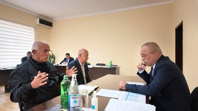 Azərbaycan Dövlət Su Ehtiyatları Agentliyinin sədri Samux rayonunda vətəndaşlarla görüşdü