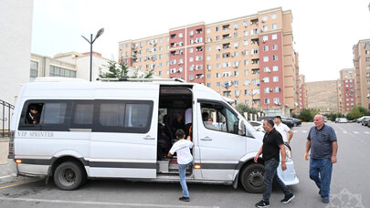 Böyük Qayıdış: Növbəti köç karvanı ilə 42 ailə yola salındı - FOTO