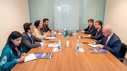 Əhməd İsmayılov AQEM Media Forumu çərçivəsində ikitərəfli görüşlər keçirdi - FOTO