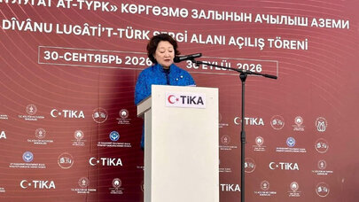Divanü Lüğat-it-Türk sərgisi İssık-Göldə daimi açıldı - FOTO
