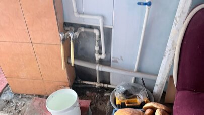 Antisanitar vəziyyətdə daşınan çörəklər... - Foto