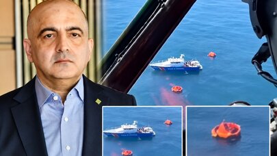 Vurulan gəmi Mübariz Mənsimova məxsusdur? - VİDEO