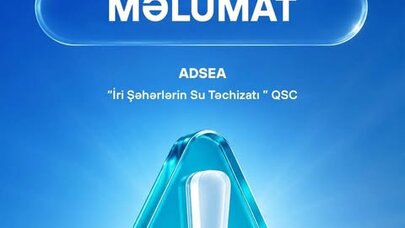 Sabah 6 rayonun bəzi ərazilərində su olmayacaq