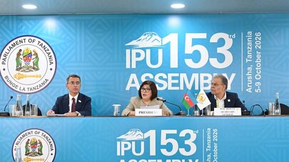 Sahibə Qafarova İƏT-in Parlament İttifaqının iclasında iştirak etdi