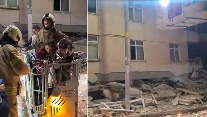 İstanbulda dəhşət: altımərtəbəli yaşayış binası çökdü - Dağıntılar altında qalanlar var