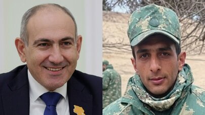 Paşinyan saxlanılan əsgərdən danışdı: Bakı heç bir tələb irəli sürmür