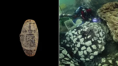 Dənizin dibində 2 min illik üzük tapıldı