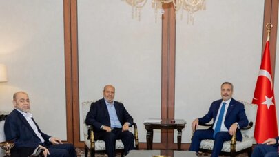 Hakan Fidan HƏMAS nümayəndə heyətini qəbul etdi