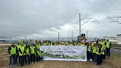 Dəmiryolçular iməcilik keçirdilər - FOTO