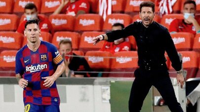 Messi misilsizdir -  Simeone 